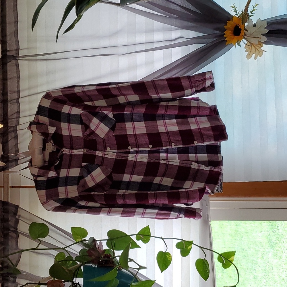Womans soft flannel shirt